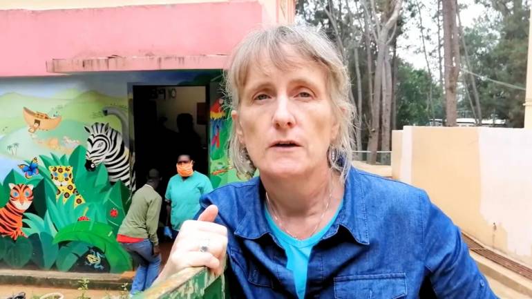 Haiti a tagate kepna mun a mi kuo kiman lah ah Irish Pasian nasem khat leh naupang khat tel (Photo: Irish Mirror)