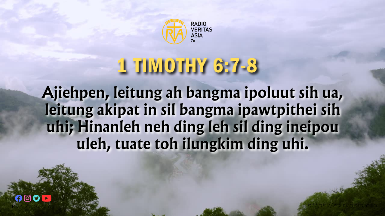 1 Timothy 6:7-8
