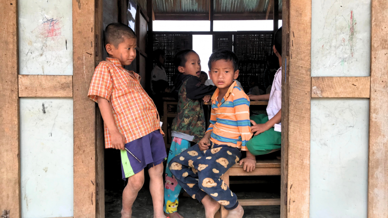 Myanmar gam a sanginn a naupangte  (Photo Catholic Archdiocese of Melbourne)