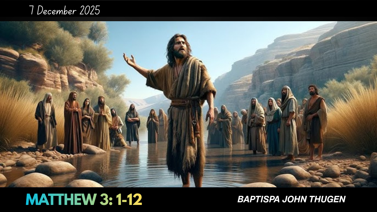Matthew 3: 1-12