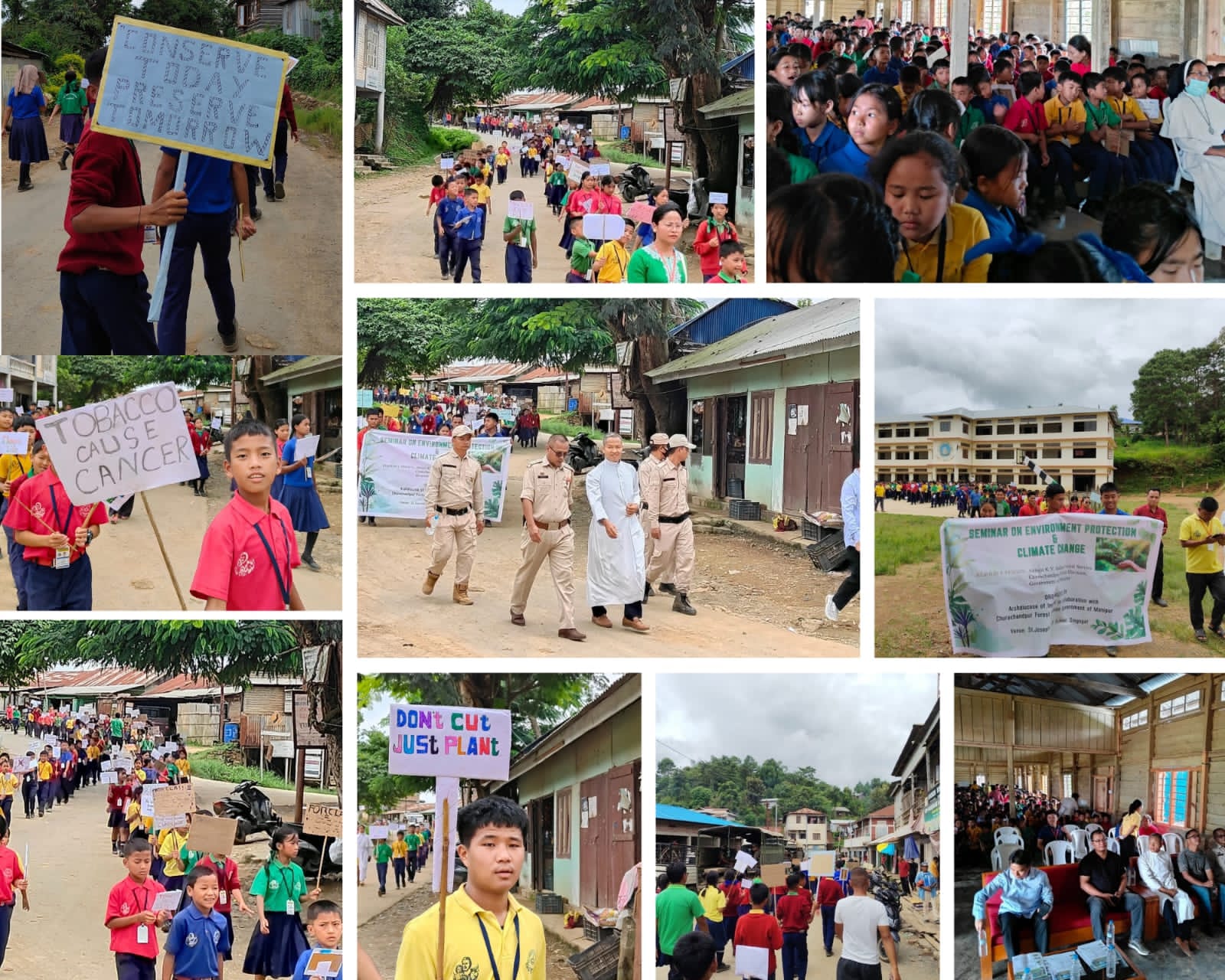 St.Joseph's School Singngat, naupangte'n Environment care leh Drug abuse awarness nei uh